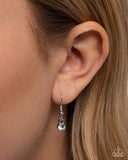 Paparazzi "Whale Watching" Silver Necklace & Earring Set Paparazzi Jewelry