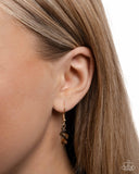 Paparazzi "Floral Feint" Brown Necklace & Earring Set Paparazzi Jewelry
