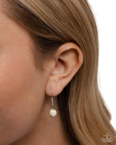 Paparazzi "Smoldering Stones" White Necklace & Earring Set Paparazzi Jewelry