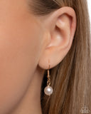 Paparazzi "Dolphin Dive" Gold Necklace & Earring Set Paparazzi Jewelry