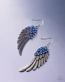 Paparazzi "Angelic Abundance" Blue Earrings Paparazzi Jewelry
