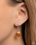 Paparazzi "Oceanic Octave" Orange Necklace & Earring Set Paparazzi Jewelry
