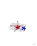 Paparazzi "I Pledge Allegiance to the Stars" Multi Ring Paparazzi Jewelry