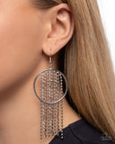 Paparazzi "Laborious Lure" Silver Earrings Paparazzi Jewelry