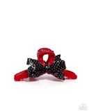 Paparazzi "Vaudeville Value" Red Hair Clip Paparazzi Jewelry