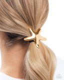 Paparazzi "Sleek Starfish" Gold Hair Clip Paparazzi Jewelry