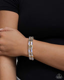 Paparazzi "Symmetrical Statement" Yellow Bracelet Paparazzi Jewelry