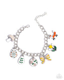 Paparazzi "Complex Charms" Yellow Bracelet Paparazzi Jewelry