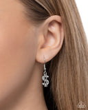 Paparazzi "Boss Appreciation Day" White Lanyard Necklace & Earring Set Paparazzi Jewelry