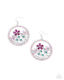 Paparazzi "Basic Bouquet" Pink Earrings Paparazzi Jewelry