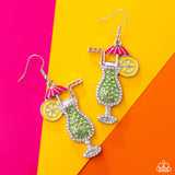 Paparazzi "Delightful Daiquiri" Green Earrings Paparazzi Jewelry