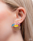 Paparazzi "Vacation Mode" Multi Post Earrings Paparazzi Jewelry
