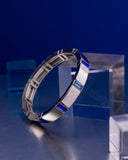 Paparazzi "Glistening Gesture" Blue Bracelet Paparazzi Jewelry