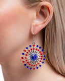 Paparazzi "Fierce Firework" Multi Earrings Paparazzi Jewelry