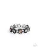 Paparazzi "Fabricated Frames" Brown Bracelet Paparazzi Jewelry