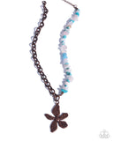 Paparazzi "Floral Feint" Copper Necklace & Earring Set Paparazzi Jewelry