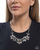 Paparazzi "Soaring Song" Blue Necklace & Earring Set Paparazzi Jewelry