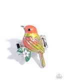 Paparazzi "Nestled Nightingale" Yellow Ring Paparazzi Jewelry