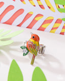 Paparazzi "Nestled Nightingale" Yellow Ring Paparazzi Jewelry