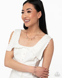 Paparazzi "Fairytale Fanfare & Flourish" Rose Gold Necklace & Bracelet Jewelry Set Paparazzi Jewelry