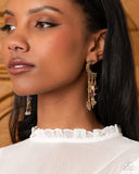 Paparazzi "Crescent Call" Purple Post Earrings Paparazzi Jewelry