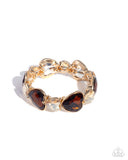 Paparazzi "Heart Habit" Brown Bracelet Paparazzi Jewelry