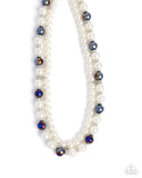 Paparazzi "Pearl Pageantry" Purple Necklace & Earring Set Paparazzi Jewelry