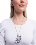 Paparazzi "Fox Frame" Multi Necklace & Earring Set Paparazzi Jewelry