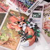 Paparazzi "Fox Frame" Multi Necklace & Earring Set Paparazzi Jewelry
