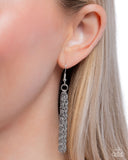 Paparazzi "Treasured Tiers" Red Lanyard Necklace & Earring Set Paparazzi Jewelry