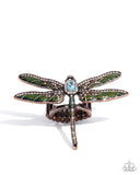Paparazzi "Dragonfly Delivery" Copper Ring Paparazzi Jewelry