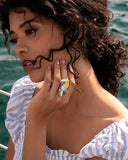 Paparazzi "Twinkling Toucan" Yellow Ring Paparazzi Jewelry