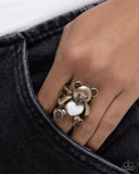 Paparazzi "Timeless Teddy" Brass Ring Paparazzi Jewelry