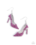 Paparazzi "Wedding Shoes" Pink Earrings Paparazzi Jewelry