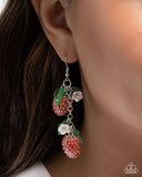 Paparazzi "Seize the Strawberries" Red Earrings Paparazzi Jewelry