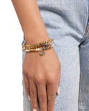 Paparazzi "Mental Mentality" Brown Bracelet Paparazzi Jewelry