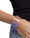 Paparazzi "Passionate Patriotism" Multi Bracelet Paparazzi Jewelry