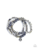 Paparazzi "Mental Mentality" Silver Bracelet Paparazzi Jewelry
