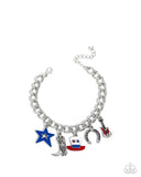Paparazzi "All-American Adornment" Red Bracelet Paparazzi Jewelry