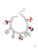 Paparazzi "Complex Charms" Red Bracelet Paparazzi Jewelry