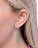 Paparazzi "Milky Mambo" Green Necklace & Earring Set Paparazzi Jewelry