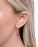 Paparazzi "Superior Seashell" Pink Necklace & Earring Set Paparazzi Jewelry