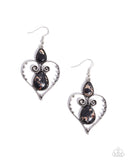 Paparazzi "Selfless Stones" Black Earrings Paparazzi Jewelry