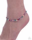 Paparazzi "Exquisitely Eclectic" Multi Anklet Bracelet Paparazzi Jewelry
