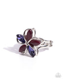 Paparazzi "Floral Fabrication" Purple Ring Paparazzi Jewelry