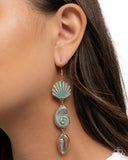 Paparazzi "Coastal Charisma" Copper Earrings Paparazzi Jewelry