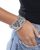 Paparazzi "Personal History" Purple Bracelet Paparazzi Jewelry