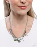 Paparazzi "Wilderness Welcome" Green Necklace & Earring Set Paparazzi Jewelry