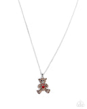 Paparazzi "Twinkling Teddy" Multi Necklace & Earring Set Paparazzi Jewelry