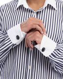 Paparazzi "Cruising Confidence" Black Cuff Mens Links Unisex Paparazzi Jewelry